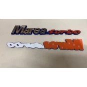 Emblema Marea Turbo - 1998 À 2001 - Modelo Original