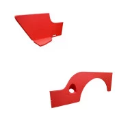 Lateral Esquerda Jeep Willys Cj3 Original - Kit com Parte Dianteira e Traseira