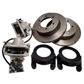 Kit de Freio a Disco Dianteiro Completo p/ Troller 2002 à 2014 Ideal para Pneus Grandes