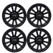 Jogo com 4 Rodas 20X9 5X139 ET:10  Pretp Semi-Brilho Especial para Dodge Ram