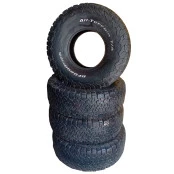 Jogo com 4 pneus BF 35 12.5 R 15  BF Goodrich  (Usados) 50% de vida útil 