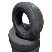 Jogo com 4 Pneus 265/65 R17 AT Perfeito Estado Originais Ford Ranger (NÃO INCLUI RODAS)