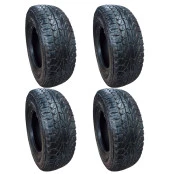 Jogo com 4 Pneus 285/70 R17 AT 50% Off Road 50 % On Road Semi Novos ( sem rodas )