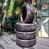 Jogo com 4 Pneus  265/65 R17 50% de Vida Útil, Ranger, S10 e Novo Troller pirelli