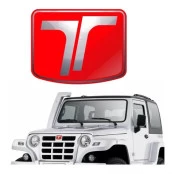 Adesivo Emblema do Capô para Troller Ano 2009 (Resinado)