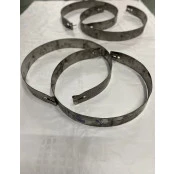 Cinta De Roda Em Aço Inox - Aro 16 - Kit 4 Rodas