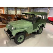 Capota Jeep Willys CJ5  Fixa Verde Militar para Jeep Willys CJ5 Utilizada  como Mostruário 