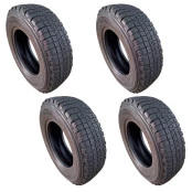 Jogo com 4 Pneus 205/80 R16 Michelin AT Semi Novo