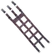 Tela Tampa Traseira Caminhonetes Todas Ajustável  com engate rápido de cinto de segurança