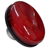 Lanterna Traseira Vermelha Randon 12cm p/ adaptação em Carreta / Caminhão Jeep Willys Rural F75 Javali Troller CBT Javal