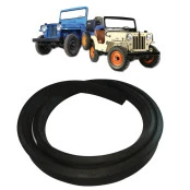 Borracha de apoio do quadro do Jeep Willys CJ3A e CJ3B - 1951 à 1954