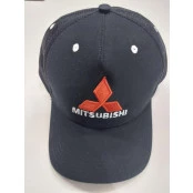 Boné Estilo USA  Mitsubishi com Regulagem e Rede