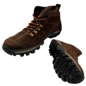 Bota Na Cor Marrom Escuro - Ideal Para Trilhas e Esportes