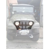 Grade Mamute em Fibra p/ Jeep Willys Cj5 (capa para sobrepor na grade original jeep)