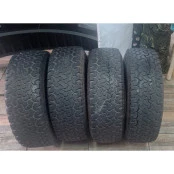 Jogo com 4 Pneus 245/70 R16 50% de Vida Últil Remold Perfeito Estado