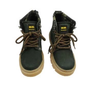 Bota BR Adventure Modelo Coturno Unissex - Verde Militar