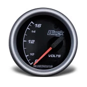 Voltímetro 60mm Elétrico 12V Black Series - Cronomac