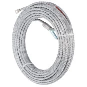 Cabo de Aço 28mts 9mm Guincho 8.500 9500  12000 lbs Ideal p/ Bremen Warn Winch Bull Superwinch X-plus