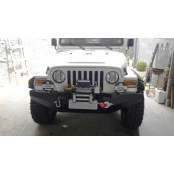 Para-choque Dianteiro com Mesa de guincho para Jeep Wrangler TJ de 1998 à 2006