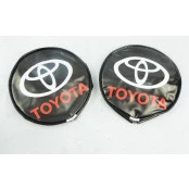 Capa de farol de Milha TOYOTA c/ 17cm de diâmetro (O par)