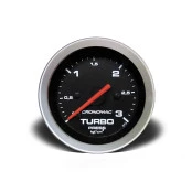 Manômetro de Pressão do Turbo 52mm 3 Kgf/cm² Linha Sport
