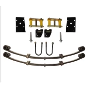 1/2 Kit Feixe de Molas Traseiro Jumelo Alto de Toyota p/ Adaptar em Jeep , Rural e F-75 - Para 1 Eixo