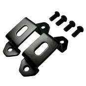 Par de suportes do quadro do para-brisa Jeep CJ3 A e CJ3 B de 1947 à 1954