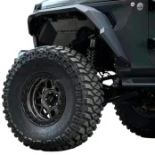 Jogo de Alargadores de Para Lamas (Fender Flares) em Alumínio Jeep Gladiator