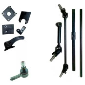 Kit Direção s/ Caixa de direção para adaptar em Jeep - kit de direção mecânica de Santana p/ adaptação em Jeep, Rural e 