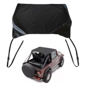 Toldo Preto para Jeep Willys Ford CJ5 / Capota Tipo Bikini