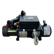 Guincho 12.000 LBS com Cabo de Kevlar e Controle com Fio
