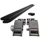 Estribo Elétrico Para Dodge Ram 2500, 3500 e 1500 Classic  2012 à 2025 em Alumínio cor Preto