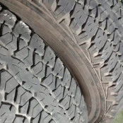 Par de Pneus 255x75 R15 Firestone Perfeito Estado 90% de Vida Útil 