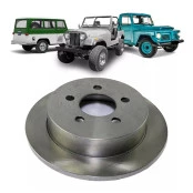 Disco de freio traseiro  solido Willys / Rural / F75  (Unitário) DF26A (cód:14342)