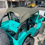 Toldo de Lona Militar para Jeep Willys (Todos)