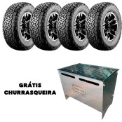 Jogo com 4 Pneus 285/70 R17 CF100 All Terrain + Churrasqueira Grátis