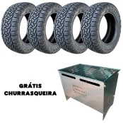 Jogo com 4 Pneus 35x12.5 18 modelo 1100 All Terrain AT + Churrasqueira Grátis