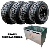 Jogo com 4 Pneus 33x12,5 R15 GT RADIAL Adventuro MT 108Q 6PR + Churrasqueira Grátis
