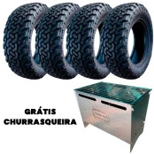 Jogo com 4 Pneus 265/70 R16 All terrain Modelo Tracker + Churrasqueira Grátis