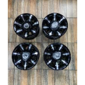 Jogo com 4 Rodas S236 Scorro Aro 16 5x139,7 F1000 / Cor Preto Diamante (NOVA) 
