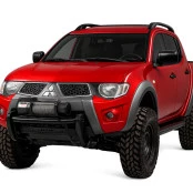 Mesa / Base / Suporte para Guincho Externa para MITSUBISHI L-200 Triton Ano 2010 em diante