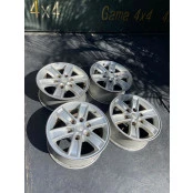 Jogo com 4 Rodas Liga Leve Aro 16 Original Mitsubishi 6x139,7 (Semi Nova)