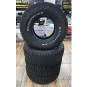 Jogo com 4 Pneus 37x12.5 R17 BF Goodrichi All-terrain T/A  MONTADO PARA EXPOSIÇÃO  EM EVENTO.( VITRINE)