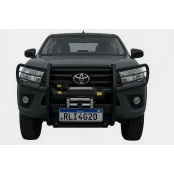 Para choque de Impulsão com mesa de Guincho e Protetor de Faróis para TOYOTA Hilux nova 2018, 2019, 2020, 2021, 2022, 2022, 2023, 2024, 2025
