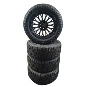 rodas aro 20 com pneus 285/55r20 98% de vida 6 furos mult 