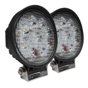 Par de Farol de LED 9Leds / 27W - Alcance médio de 150m  PROMOÇÃO PARA ACABAR COM O ESTOQUE