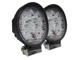 Par de Farol de LED 9Leds / 27W - Alcance médio de 150m  PROMOÇÃO PARA ACABAR COM O ESTOQUE