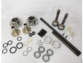Kit de eixo Flutuante dianteiro High Performance  com Homocinéticas para Willys ou Ford 19 estrias O eixo mais reforçado
