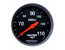Termômetro Mecânico Temperatura da Água Cronomac 60mm – Cabo de 5 Metros – Linha Sport II