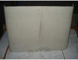 CAPO EM LATA NA COR CINZA  DO JEEP WILLYS CJ3A 1951 EM OTIMO ESTADO